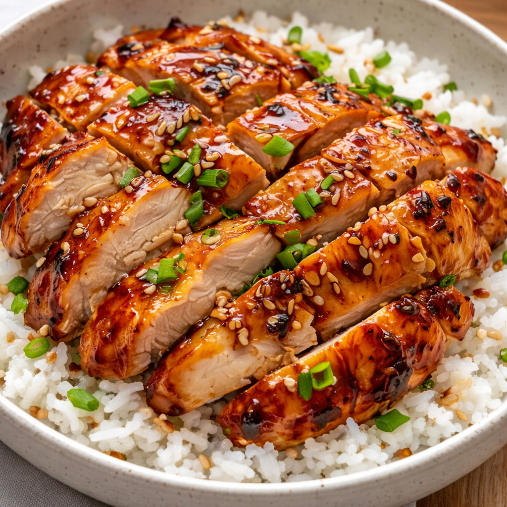 Sticky Garlic Chicken (Better Than Takeout!)